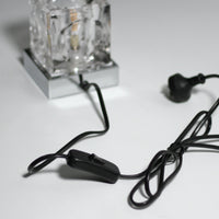 Thumbnail for Bianca Glass Table Lamp with LED Bulb