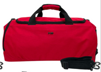 Thumbnail for 60L FIB Sports Duffle Bag Duffel Gym Canvas Travel Foldable - Red