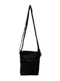 Thumbnail for FIB Byron Cotton Canvas Sling Bag Shoulder Travel - Black