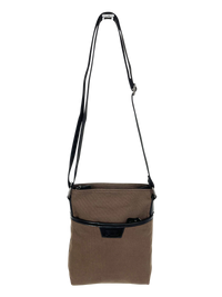 Thumbnail for FIB Byron Canvas Sling Bag Shoulder Travel - Brown