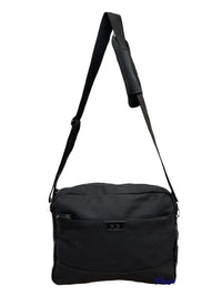 Thumbnail for FIB Byron Canvas Laptop Messenger Bag Travel - Black