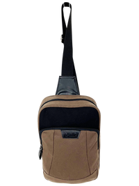 Thumbnail for FIB Byron Sling Backpack Bag Travel w/ Single Adjustable Strap - Brown