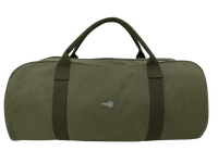 Thumbnail for FIB Barrell Duffle Bag Travel Cotton Canvas Sports Luggage - Green