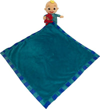 Thumbnail for CoCoMelon Plush Blanket Comforter Kids Children w/ Toy - Blue (51x51cm)