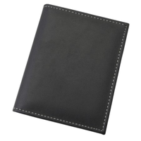 Thumbnail for Mens Contrast Card Wallet Credit ID Holder Slim - Black