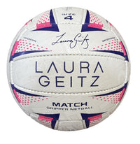 Thumbnail for Laura Geitz Match Gripper Netball Hand Sewn Waterproof Official Size 4