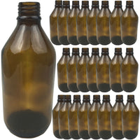 Thumbnail for 24x 600ml Brown Glass Bottle Plinking Shooting Target Practice without Lids/Caps