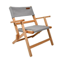 Thumbnail for BlackWolf Shore Folding Beech Camping Portable Chair - Paloma Grey