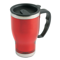 Thumbnail for Explorer Mug Travel Cup Stainless Steel Insulated Coffee Thermal Bottle - Red