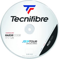 Thumbnail for Tecnifibre Razor Code Tennis String Reel 1.25mm 17 Gauge 200m Coil - Blue Strings