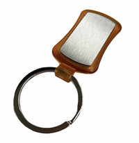 Thumbnail for Duo Key Tag Key Ring Keyring School Bag Badge - Orange