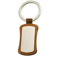 Thumbnail for Duo Key Tag Key Ring Keyring School Bag Badge - Mocha