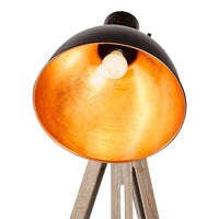 Thumbnail for Havana Retro Large Tripod Floor Lamp Industrial Modern Adjustable Wood Frame