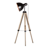 Thumbnail for Havana Retro Large Tripod Floor Lamp Industrial Modern Adjustable Wood Frame