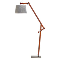 Thumbnail for 156cm Large Bamboo Floor Lamp Modern Vintage Wooden Light Antique Shade - Cherry