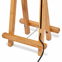 Thumbnail for 61cm Bamboo Easel Table Lamp Modern Scandi Designer Desk Light Bedroom Office