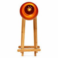 Thumbnail for 61cm Bamboo Easel Table Lamp Modern Scandi Designer Desk Light Bedroom Office
