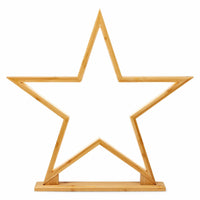 Thumbnail for 52cm Bamboo Star LED Table Desk Lamp Light Modern Designer - Natural
