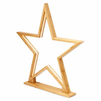 Thumbnail for 52cm Bamboo Star LED Table Desk Lamp Light Modern Designer - Natural