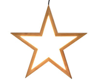 Thumbnail for 2x Large Bamboo Star LED Hanging Lamp Light Home Decor Lighting  - Natural