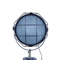 Thumbnail for 158cm Nautical Tripod Floor Lamp w Matte Black Lamp Head Searchlight Spot Light