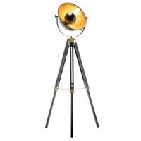 Thumbnail for Premium Tripod Spotlight Lamp Nautical Designer Extendable Light - Matte Black