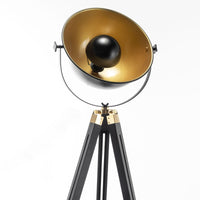 Thumbnail for Premium Tripod Spotlight Lamp Nautical Designer Extendable Light - Matte Black