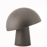 Thumbnail for LED Cordless Mushroom USB Rechargeable Table Lamp Dimming Night Light - Steel Grey