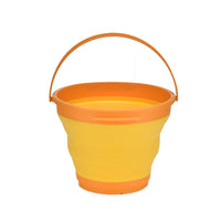 Thumbnail for 7 Litre Foldable Collapsible Silicone Bucket for Home/Hiking/Camping/Fishing - Orange