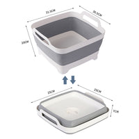 Thumbnail for Collapsible Strainer Foldable Fruit Veggies Wash Colander Travel Storage Basket