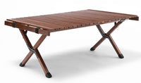 Thumbnail for 93cm Foldable Bamboo Outdoor Camping Table Waterproof Wood Wooden Travel - Large