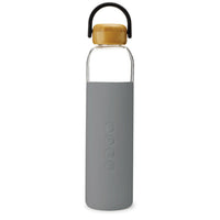 Thumbnail for Soma Eco Bamboo Glass Water Bottle Grey 740ml BPA Free