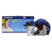 Thumbnail for Spartan MC LE Jnr Junior Cricket Helmet Youth - Medium Size - Navy