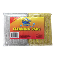 Thumbnail for 1 Pack of 4 Kwik Life Home Cleaning Pads Brush Scrubber Sponge Scourer