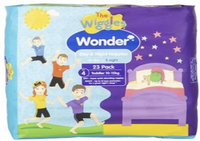 Thumbnail for Wonder Pk23 the Wiggles Day & Night Nappies Toddler 10-15 Kg Size 4