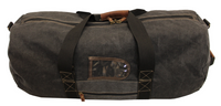 Thumbnail for FIB 70cm Canvas Duffle Bag Travel Heavy Duty Large - Black