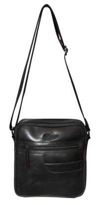 Thumbnail for Futura Means Crossbody Bag Adjustable Shoulder Strap Travel Wallet - Black