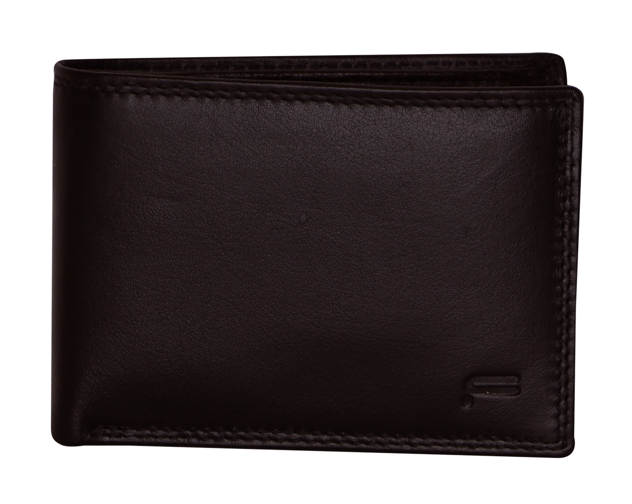 Futura Mens Harrison RFID Genuine Leather Wallet - Brown