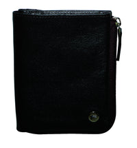 Thumbnail for Futura RFID Leather Zip Around Wallet - Black