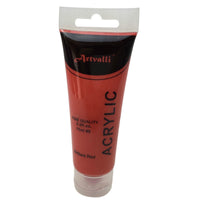 Thumbnail for ARTISTS ACRYLIC PAINT Craft 75ml Tube Non Toxic Paints Water Based - Brilliant Red