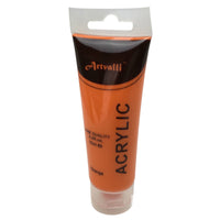 Thumbnail for ARTISTS ACRYLIC PAINT Craft 75ml Tube Non Toxic Paints Water Based - Orange