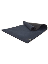 Thumbnail for Adidas 2mm Hot Bikram Yoga Mat Pad Exercise Fitness Pilates Gym Non-Slip - Black