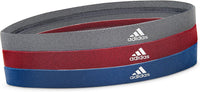 Thumbnail for 3pcs Adidas Sports Headband Hair Bands Gym Training Fitness Yoga - Grey/Blue/Burgundy