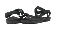 Thumbnail for ARCHLINE Unisex Viva Orthotic Sandals Foot Pain Relief w Strap Shoes - Black - EUR 46 (Mens UK13/Ladies US15)