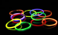 Thumbnail for 15 GLOW STICKS Party Light Glow In The Dark Rave BRACELETS Disco Bulk 20cm