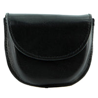 Thumbnail for Milleni Genuine Leather Coin Purse Holder Wallet - Black