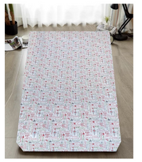 Thumbnail for Queen Luxury 100% Cotton Flannelette Fitted Bed Sheet Xmas Flannel - Christmas
