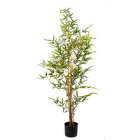 Thumbnail for 130cm Potted Bamboo Tree Artificial Plant Fake Tropical Home Decor