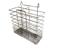 Thumbnail for Stainless Steel Cutlery Basket Holder Drying Rack - Chrome