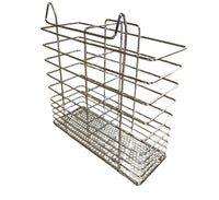 Thumbnail for Stainless Steel Cutlery Basket Holder Drying Rack - Chrome